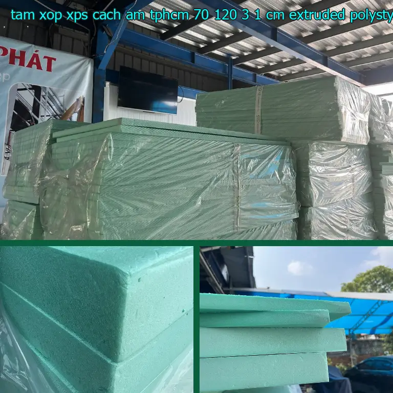 Chất liệu tấm xốp XPS cách âm TpHCM 70*120*3.1 cm: Extruded Polystyrene Foam Chất liệu tấm xốp XPS cách âm TpHCM 70*120*3.1 cm: Extruded Polystyrene Foam