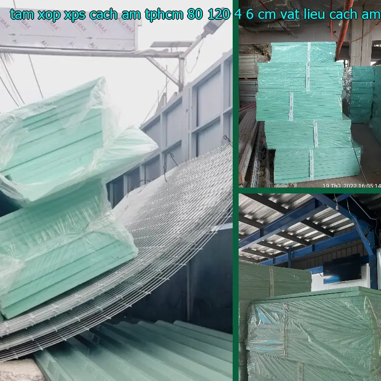 Nhà sản xuất tấm xốp XPS cách âm TpHCM 80*120*4.6 cm: Vật liệu cách âm cách nhiệt Cát Tường Nhà sản xuất tấm xốp XPS cách âm TpHCM 80*120*4.6 cm: Vật liệu cách âm cách nhiệt Cát Tường