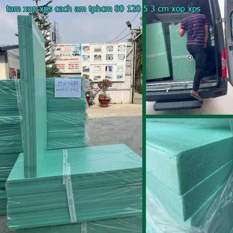 Danh mục tấm xốp XPS cách âm TpHCM 80*120*5.3 cm: Xốp XPS Danh mục tấm xốp XPS cách âm TpHCM 80*120*5.3 cm: Xốp XPS