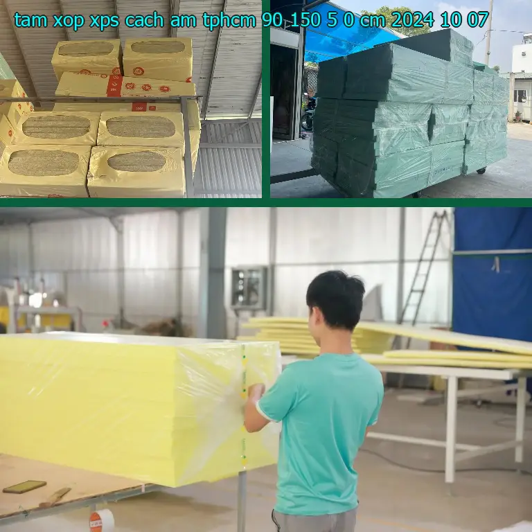 Ngày sản xuất tấm xốp XPS cách âm TpHCM 90*150*5.0 cm: 2024-10-07 Ngày sản xuất tấm xốp XPS cách âm TpHCM 90*150*5.0 cm: 2024-10-07