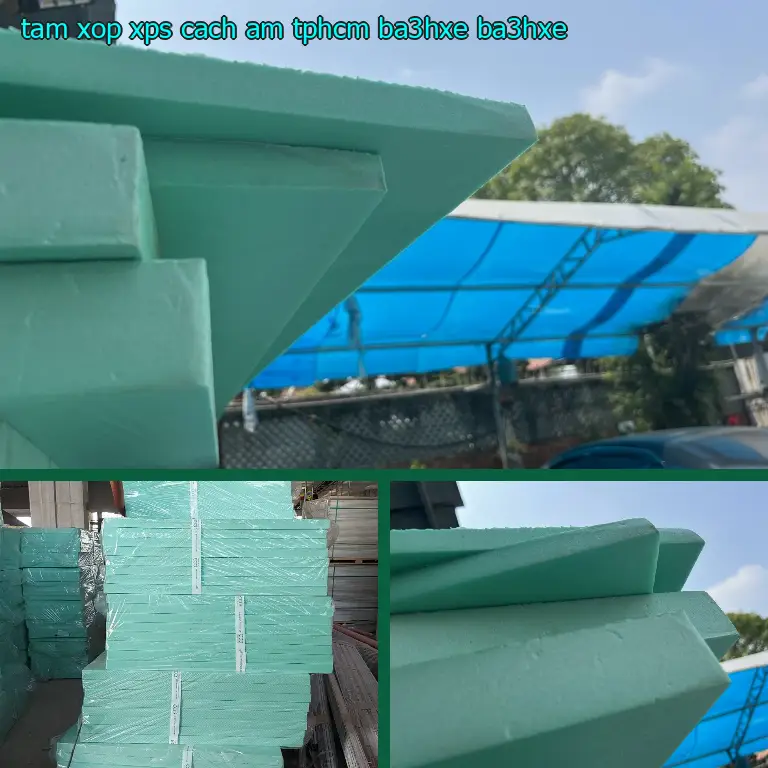 Model tấm xốp XPS cách âm TpHCM BA3HXE: BA3HXE