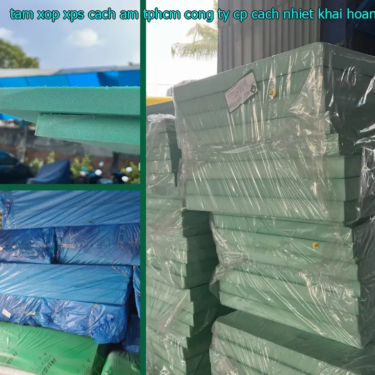 Chất liệu tấm xốp XPS cách âm TpHCM Công ty CP cách nhiệt Khải Hoàn: XPS Chất liệu tấm xốp XPS cách âm TpHCM Công ty CP cách nhiệt Khải Hoàn: XPS