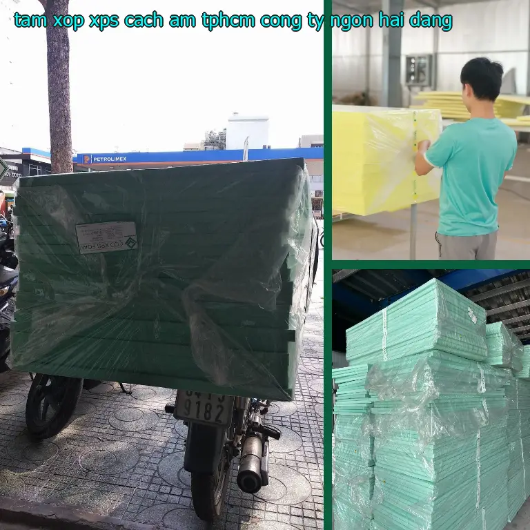 Tấm xốp XPS cách âm TpHCM Công ty Ngọn Hải Đăng