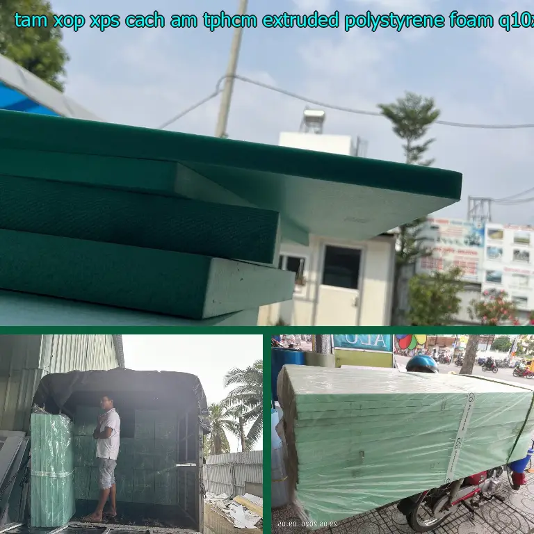 Model tấm xốp XPS cách âm TpHCM Extruded Polystyrene Foam: Q10XMP