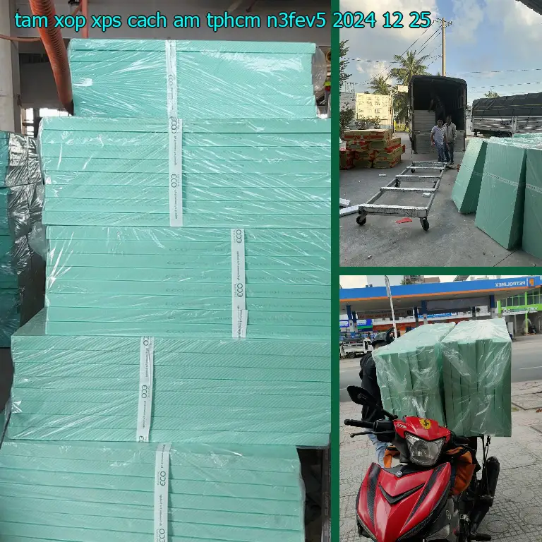 Ngày sản xuất tấm xốp XPS cách âm TpHCM N3FEV5: 2024-12-25 Ngày sản xuất tấm xốp XPS cách âm TpHCM N3FEV5: 2024-12-25