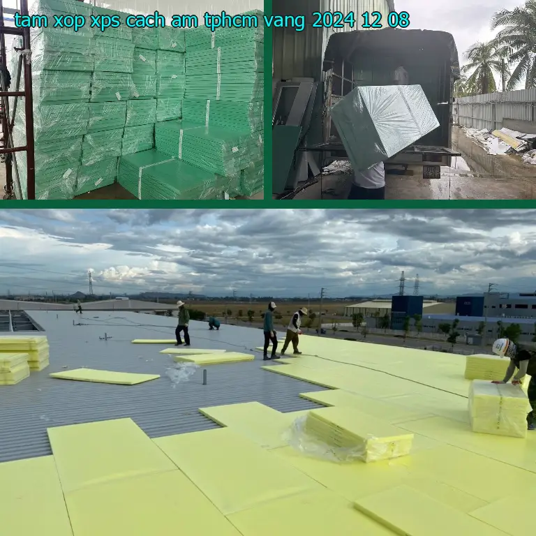 Ngày sản xuất tấm xốp XPS cách âm TpHCM Vàng: 2024-12-08