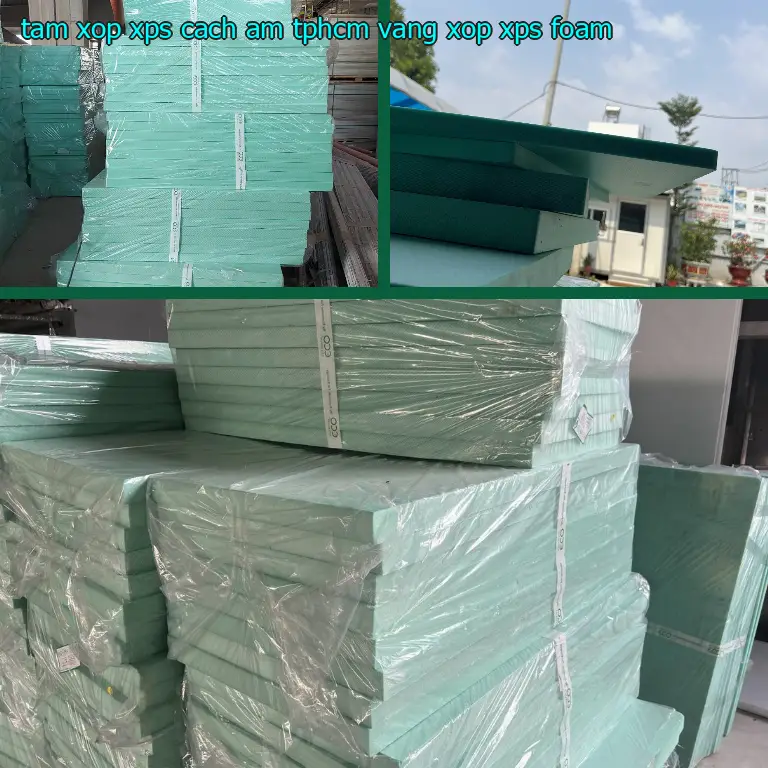 Danh mục tấm xốp XPS cách âm TpHCM Vàng: Xốp XPS Foam