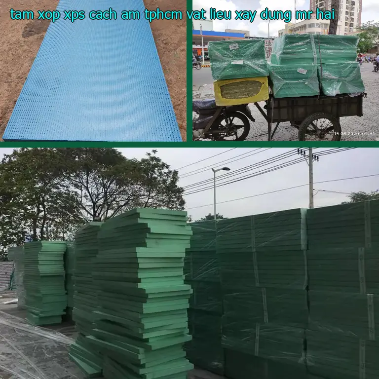 Tấm xốp XPS cách âm TpHCM Vật Liệu Xây Dựng Mr.HẢI