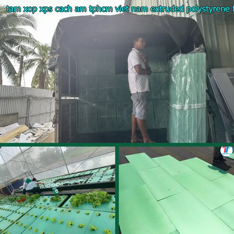 Chất liệu tấm xốp XPS cách âm TpHCM Viet Nam: Extruded Polystyrene Foam