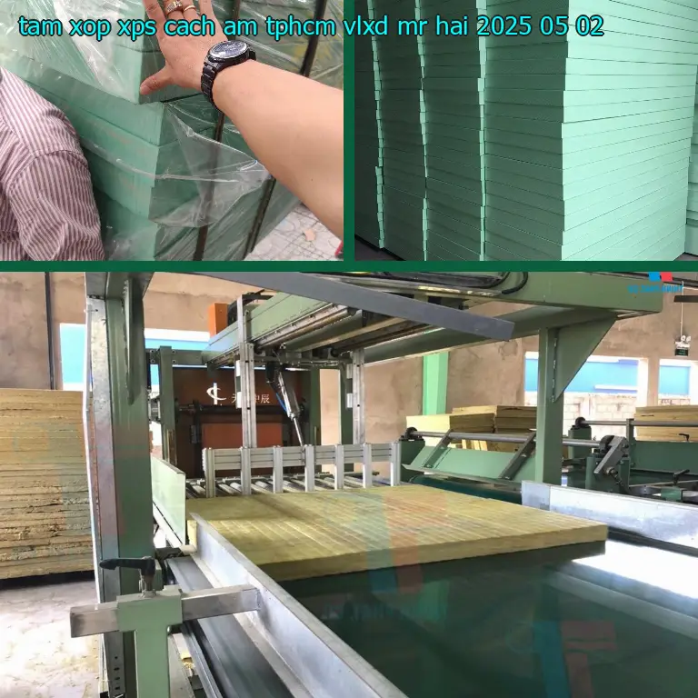 Ngày sản xuất tấm xốp XPS cách âm TpHCM VLXD Mr.HẢI: 2025-05-02 Ngày sản xuất tấm xốp XPS cách âm TpHCM VLXD Mr.HẢI: 2025-05-02