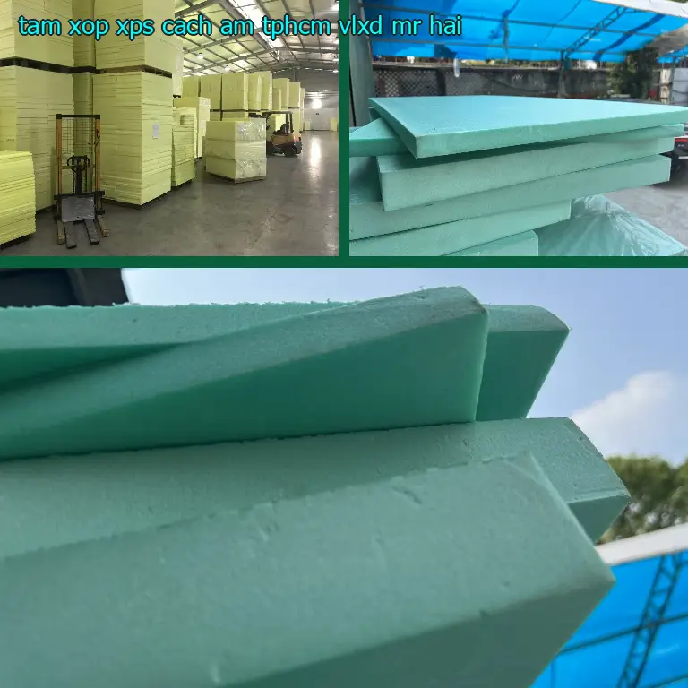 Tấm xốp XPS cách âm TpHCM VLXD Mr.HẢI
