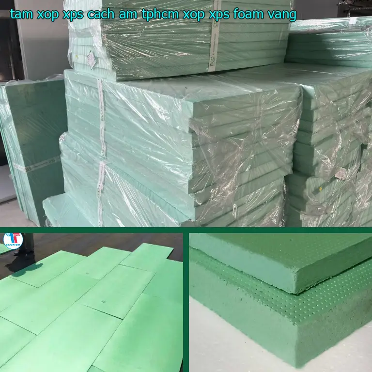 Màu sắc tấm xốp XPS cách âm TpHCM Xốp XPS Foam: Vàng