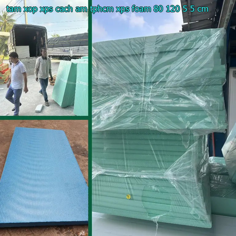 Kích thước tấm xốp XPS cách âm TpHCM XPS Foam: 80*120*5.5 cm Kích thước tấm xốp XPS cách âm TpHCM XPS Foam: 80*120*5.5 cm