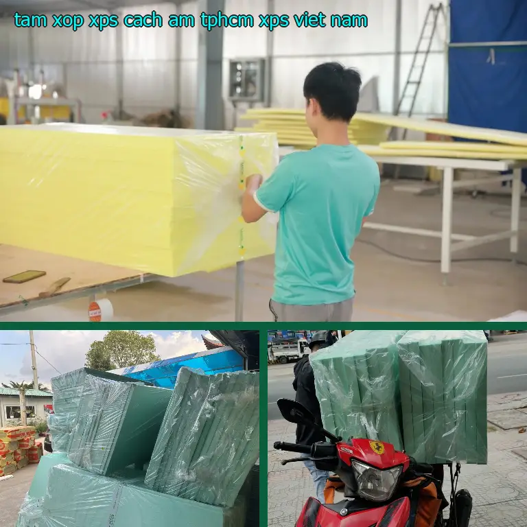 Xuất xứ tấm xốp XPS cách âm TpHCM XPS: Viet Nam Xuất xứ tấm xốp XPS cách âm TpHCM XPS: Viet Nam