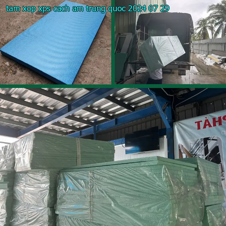 Ngày sản xuất tấm xốp XPS cách âm Trung Quốc: 2024-07-29