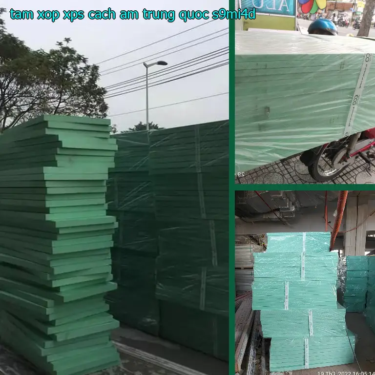 Model tấm xốp XPS cách âm Trung Quốc: S9MI4D