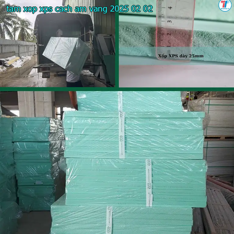 Ngày sản xuất tấm xốp XPS cách âm Vàng: 2025-02-02 Ngày sản xuất tấm xốp XPS cách âm Vàng: 2025-02-02