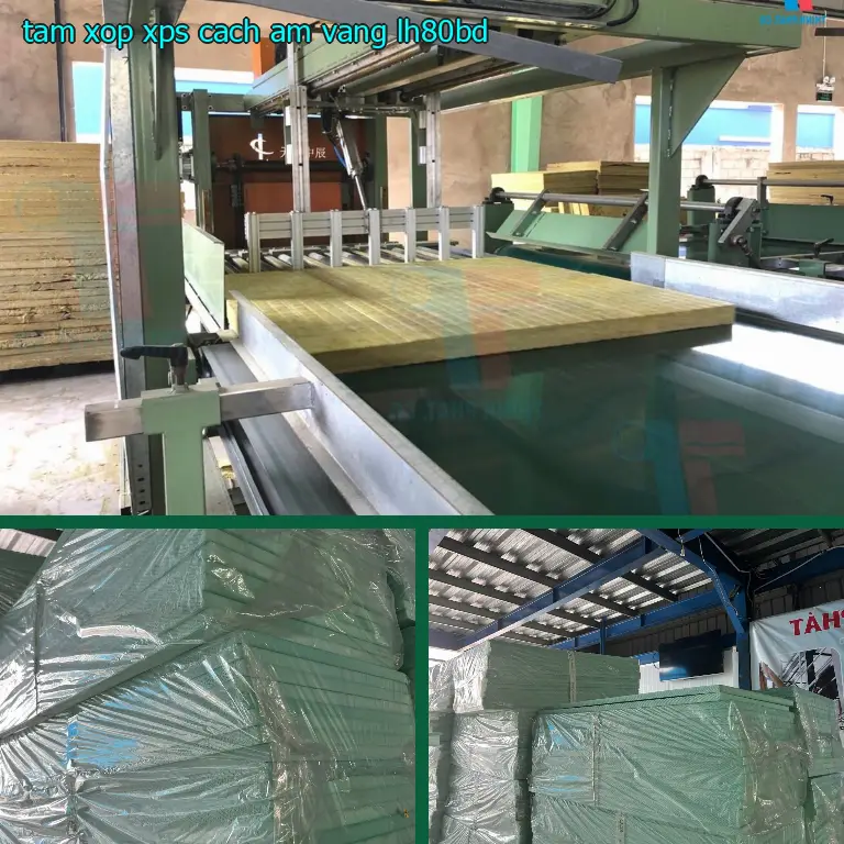 Model tấm xốp XPS cách âm Vàng: LH80BD Model tấm xốp XPS cách âm Vàng: LH80BD