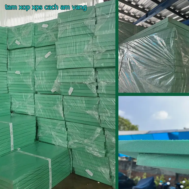 Tấm xốp XPS cách âm Vàng