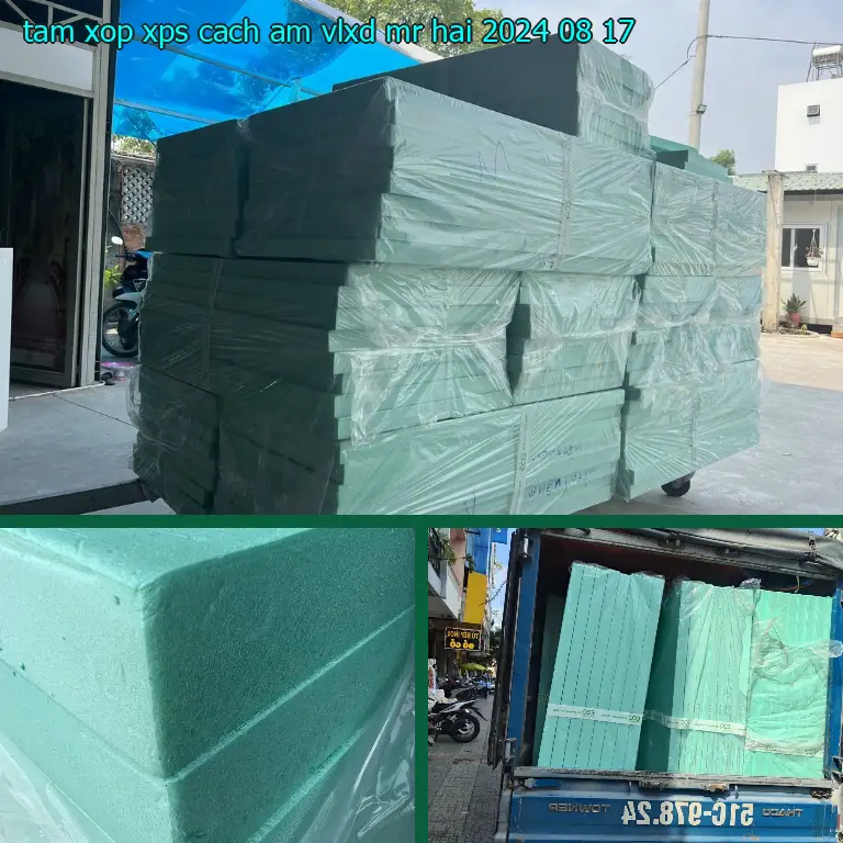 Ngày sản xuất tấm xốp XPS cách âm VLXD Mr.HẢI: 2024-08-17 Ngày sản xuất tấm xốp XPS cách âm VLXD Mr.HẢI: 2024-08-17