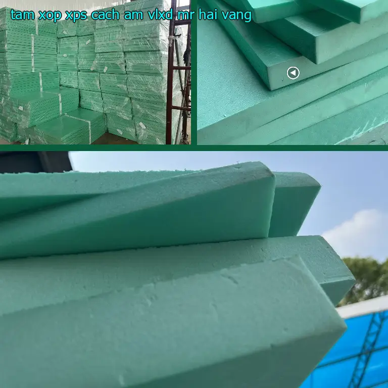 Màu sắc tấm xốp XPS cách âm VLXD Mr.HẢI: Vàng Màu sắc tấm xốp XPS cách âm VLXD Mr.HẢI: Vàng