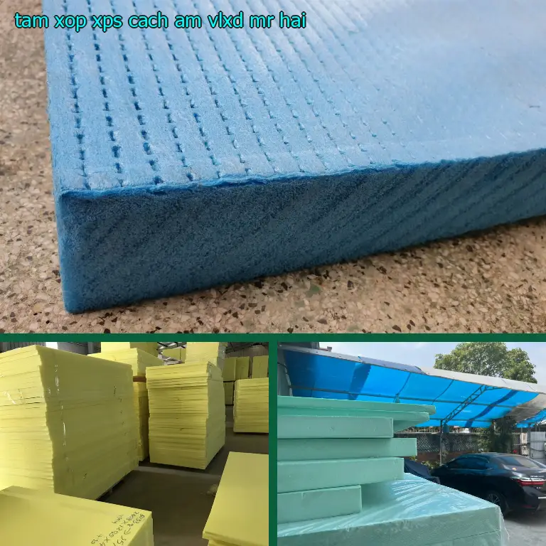 Tấm xốp XPS cách âm VLXD Mr.HẢI