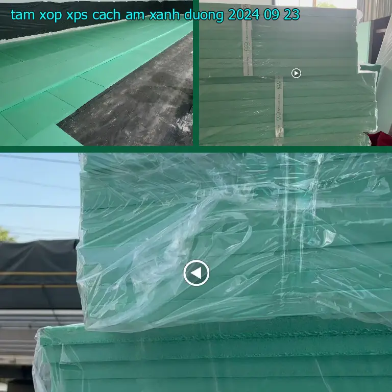Ngày sản xuất tấm xốp XPS cách âm Xanh dương: 2024-09-23 Ngày sản xuất tấm xốp XPS cách âm Xanh dương: 2024-09-23