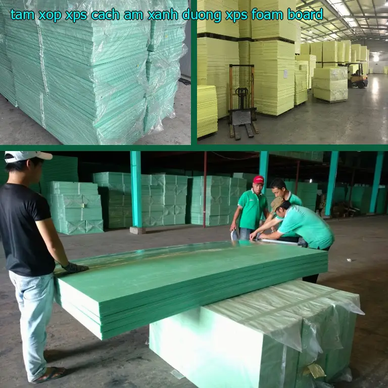 Danh mục tấm xốp XPS cách âm Xanh dương: XPS Foam Board Danh mục tấm xốp XPS cách âm Xanh dương: XPS Foam Board