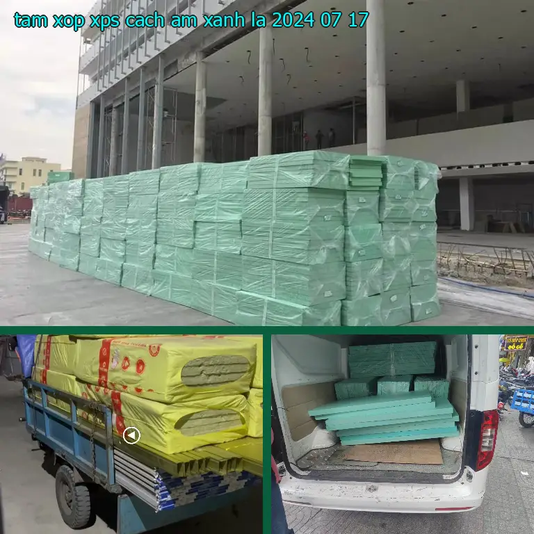 Ngày sản xuất tấm xốp XPS cách âm Xanh lá: 2024-07-17 Ngày sản xuất tấm xốp XPS cách âm Xanh lá: 2024-07-17