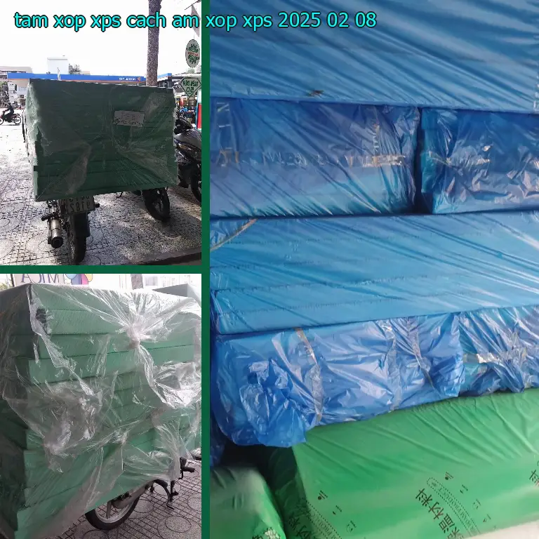 Ngày sản xuất tấm xốp XPS cách âm Xốp XPS: 2025-02-08