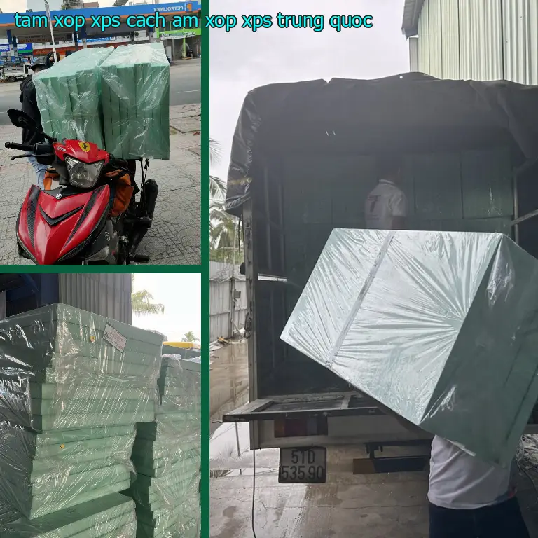 Xuất xứ tấm xốp XPS cách âm Xốp XPS: Trung Quốc