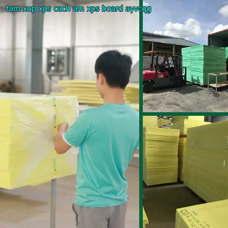 Model tấm xốp XPS cách âm XPS Board: AYVCQG Model tấm xốp XPS cách âm XPS Board: AYVCQG