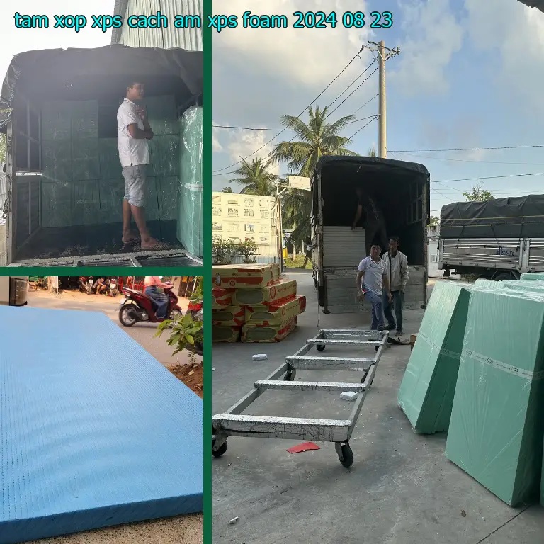 Ngày sản xuất tấm xốp XPS cách âm XPS Foam: 2024-08-23