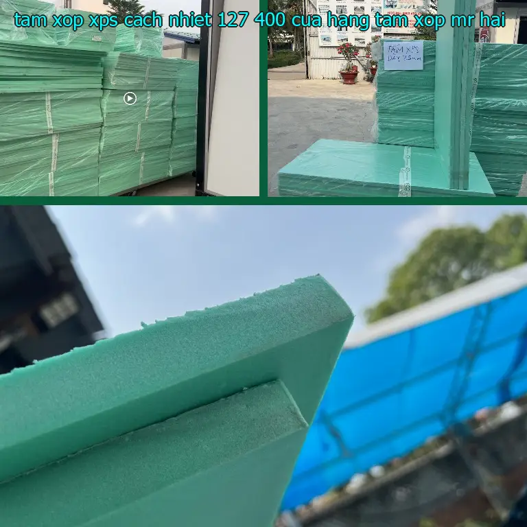 Nhà cung cấp tấm xốp XPS cách nhiệt 127.400₫: Cửa hàng tấm xốp Mr.HẢI