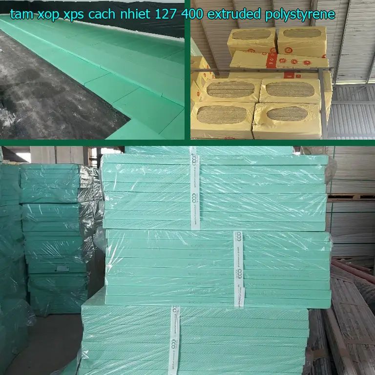 Chất liệu tấm xốp XPS cách nhiệt 127.400₫: Extruded Polystyrene