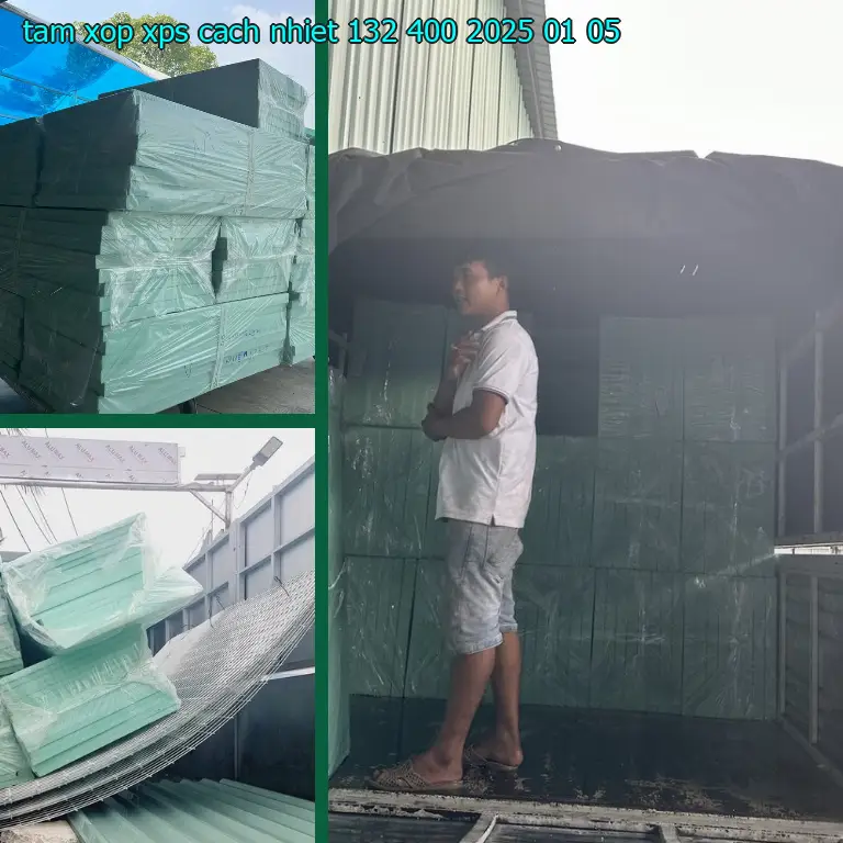Ngày sản xuất tấm xốp XPS cách nhiệt 132.400₫: 2025-01-05 Ngày sản xuất tấm xốp XPS cách nhiệt 132.400₫: 2025-01-05