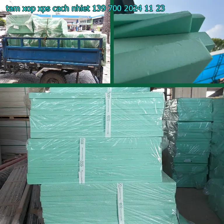 Ngày sản xuất tấm xốp XPS cách nhiệt 139.700₫: 2024-11-23 Ngày sản xuất tấm xốp XPS cách nhiệt 139.700₫: 2024-11-23