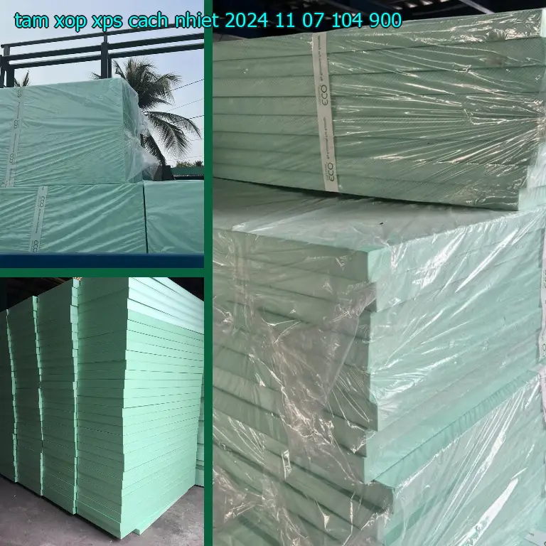 Giá tấm xốp XPS cách nhiệt 2024-11-07: 104.900₫ Giá tấm xốp XPS cách nhiệt 2024-11-07: 104.900₫