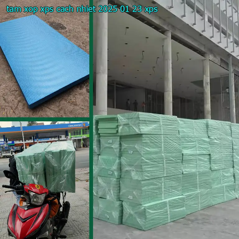 Chất liệu tấm xốp XPS cách nhiệt 2025-01-23: XPS Chất liệu tấm xốp XPS cách nhiệt 2025-01-23: XPS