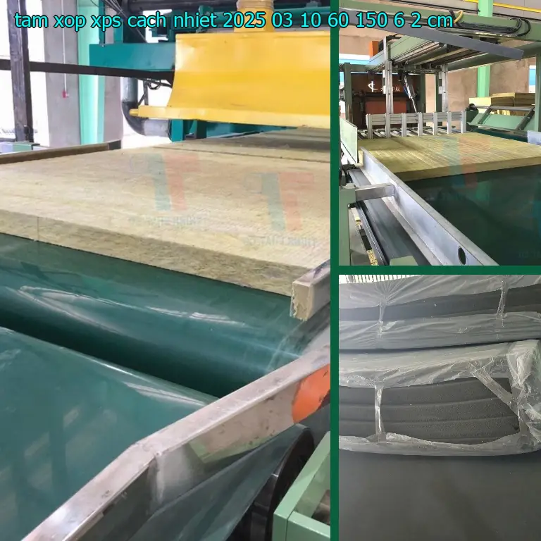 Kích thước tấm xốp XPS cách nhiệt 2025-03-10: 60*150*6.2 cm Kích thước tấm xốp XPS cách nhiệt 2025-03-10: 60*150*6.2 cm