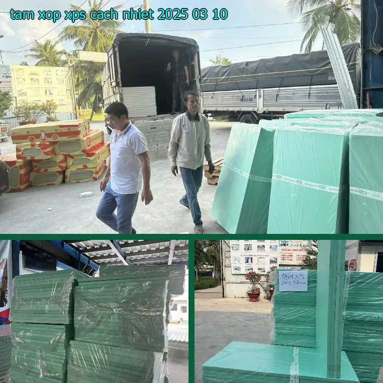 Tấm xốp XPS cách nhiệt 2025-03-10