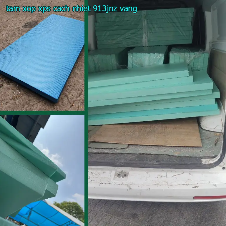 Màu sắc tấm xốp XPS cách nhiệt 913JNZ: Vàng