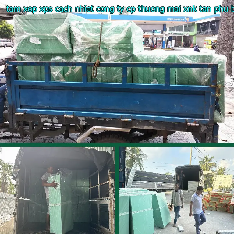 Kích thước tấm xốp XPS cách nhiệt Công ty CP thương mại XNK Tân Phú Bình: 60*140*6.6 cm Kích thước tấm xốp XPS cách nhiệt Công ty CP thương mại XNK Tân Phú Bình: 60*140*6.6 cm