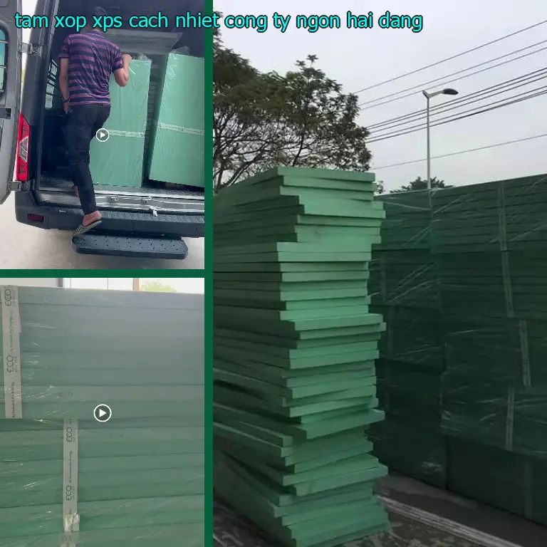 Tấm xốp XPS cách nhiệt Công ty Ngọn Hải Đăng