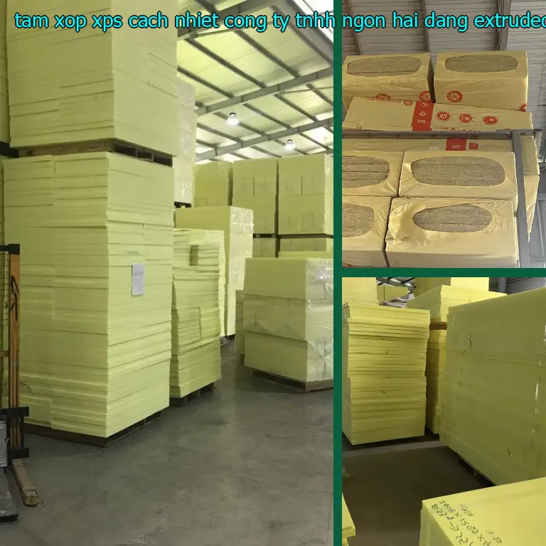 Chất liệu tấm xốp XPS cách nhiệt Công ty TNHH Ngọn Hải Đăng: Extruded Polystyrene