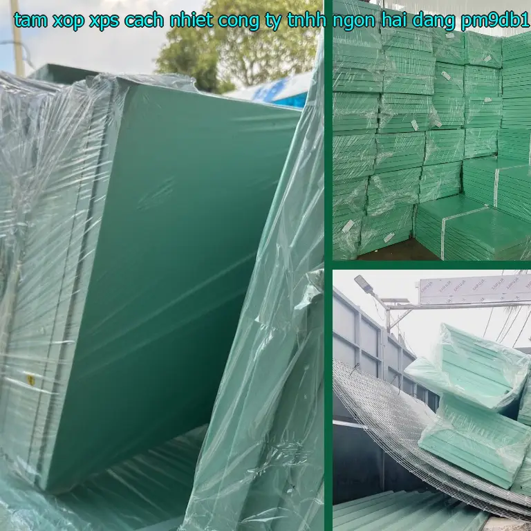 Model tấm xốp XPS cách nhiệt Công ty TNHH Ngọn Hải Đăng: PM9DB1