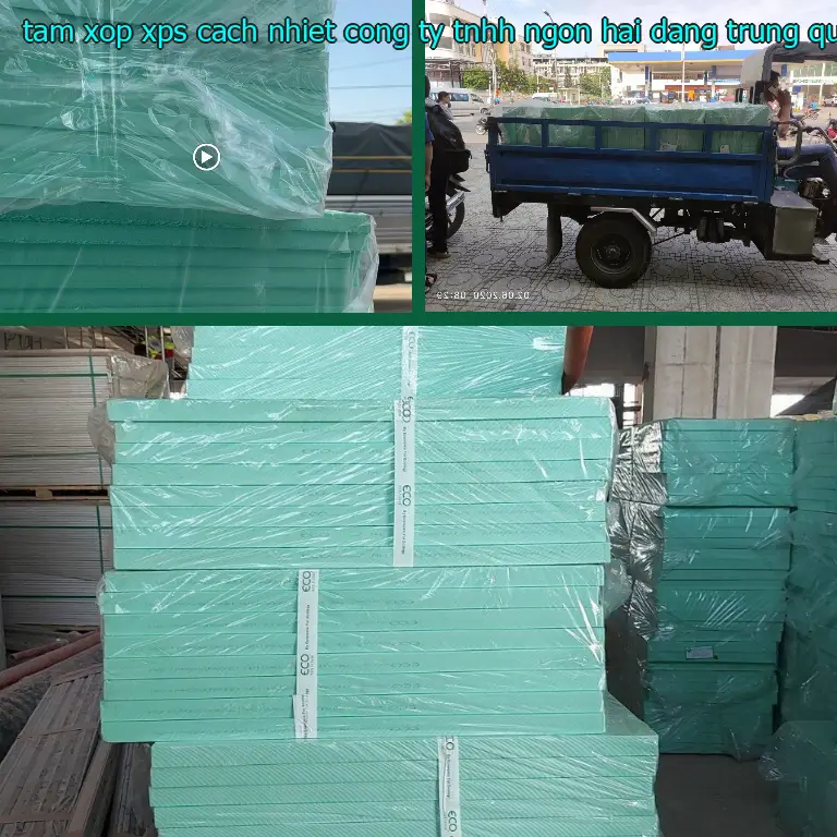 Xuất xứ tấm xốp XPS cách nhiệt Công ty TNHH Ngọn Hải Đăng: Trung Quốc