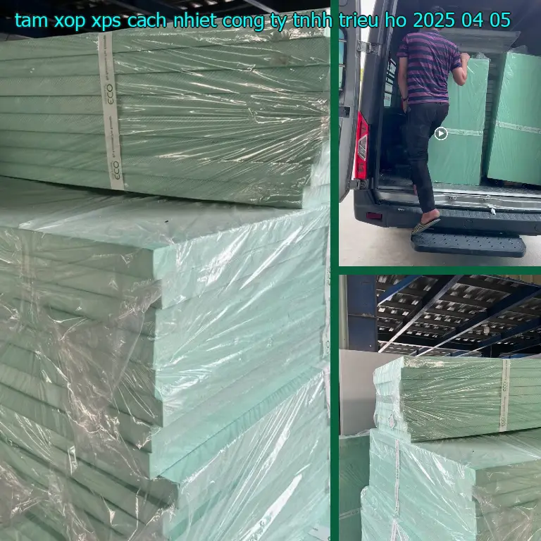 Ngày sản xuất tấm xốp XPS cách nhiệt Công ty TNHH Triệu Hổ: 2025-04-05 Ngày sản xuất tấm xốp XPS cách nhiệt Công ty TNHH Triệu Hổ: 2025-04-05