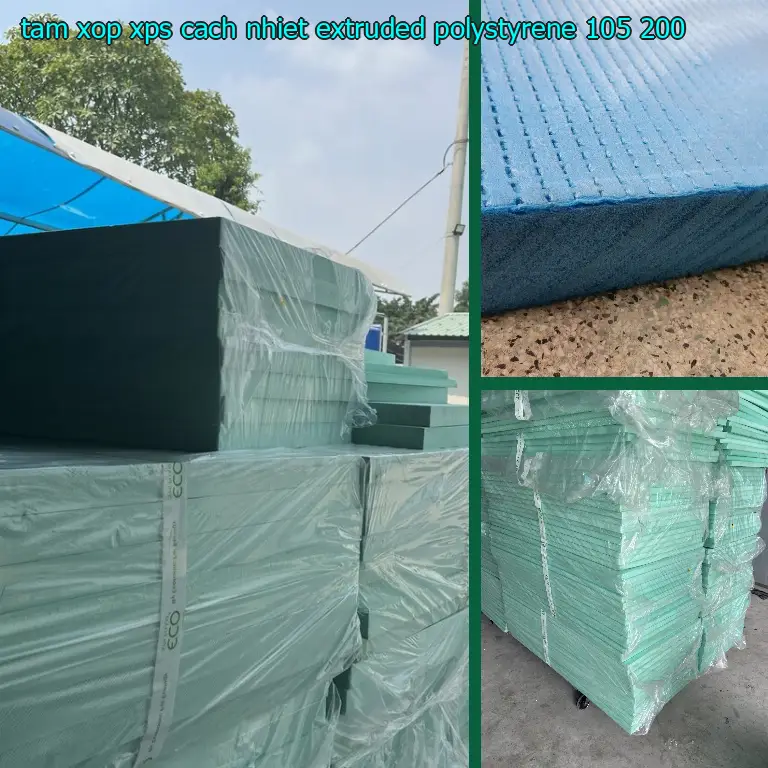 Đơn giá tấm xốp XPS cách nhiệt Extruded Polystyrene: 105.200₫