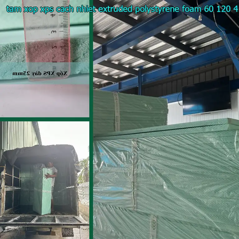 Kích thước tấm xốp XPS cách nhiệt Extruded Polystyrene Foam: 60*120*4.0 cm Kích thước tấm xốp XPS cách nhiệt Extruded Polystyrene Foam: 60*120*4.0 cm